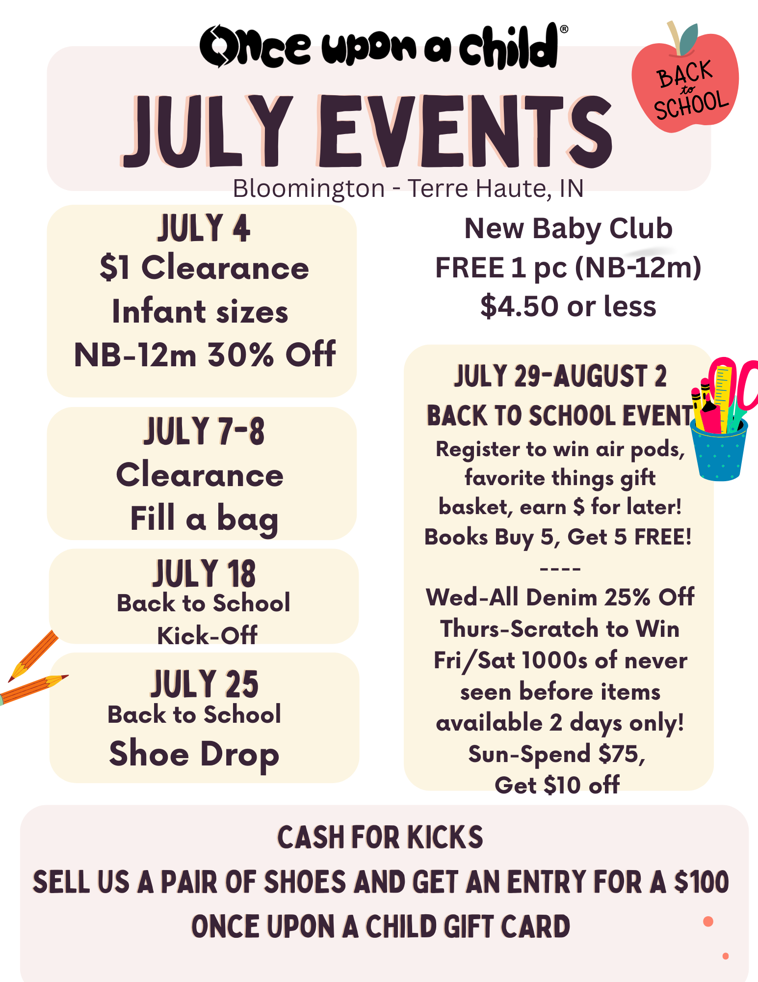 July Events